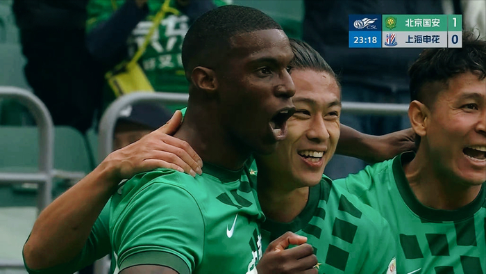 国安申花强强对话战平，积分转正压力山大