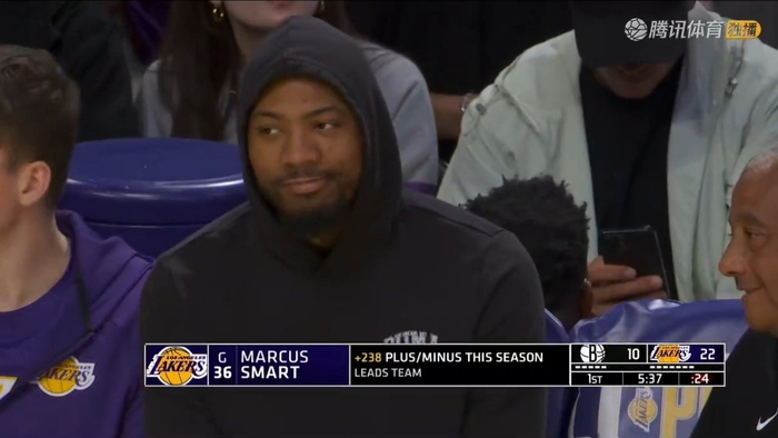 斯玛特在场与否影响湖人比赛气质 篮网与湖人对